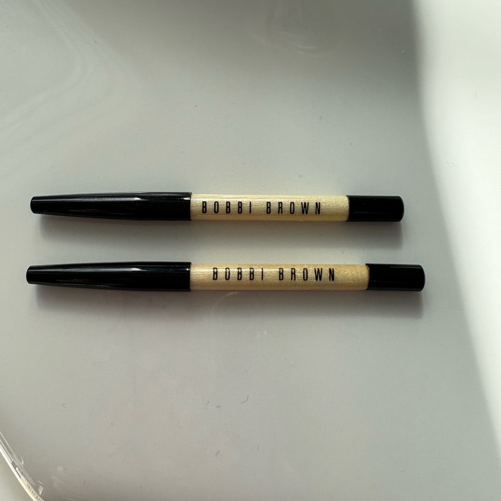 Bobbi Brown Cream Ultra Fine Eyeliner Brush Set of 2